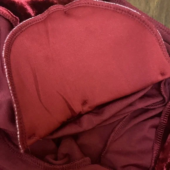 NWT Betsey Johnson Valentine Red Crush Velvet Dress M - Picture 7 of 13